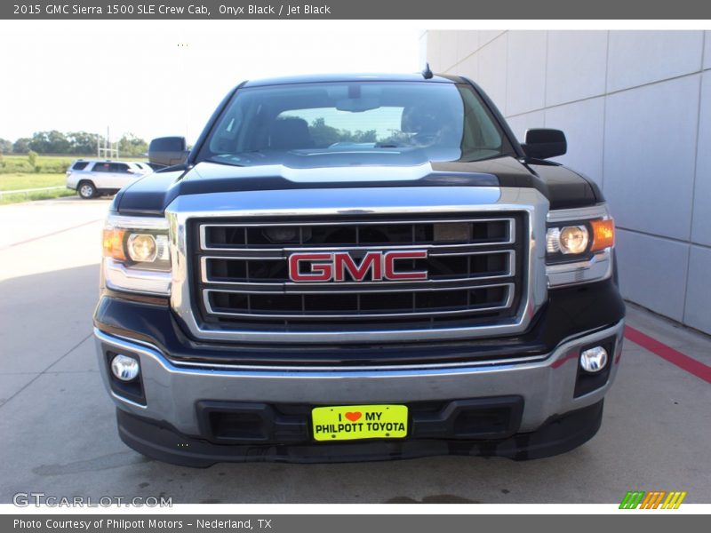 Onyx Black / Jet Black 2015 GMC Sierra 1500 SLE Crew Cab