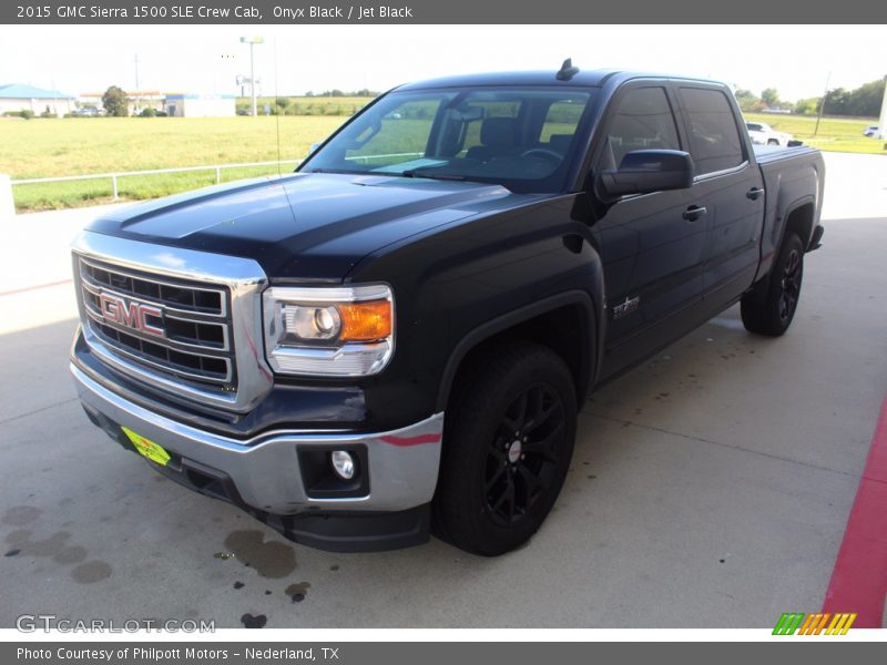 Onyx Black / Jet Black 2015 GMC Sierra 1500 SLE Crew Cab