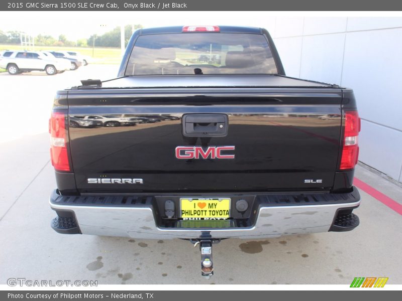 Onyx Black / Jet Black 2015 GMC Sierra 1500 SLE Crew Cab