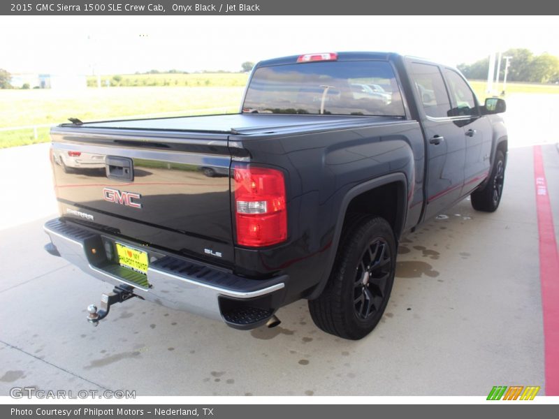 Onyx Black / Jet Black 2015 GMC Sierra 1500 SLE Crew Cab