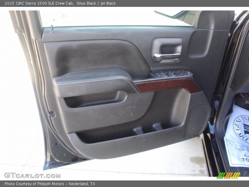 Onyx Black / Jet Black 2015 GMC Sierra 1500 SLE Crew Cab