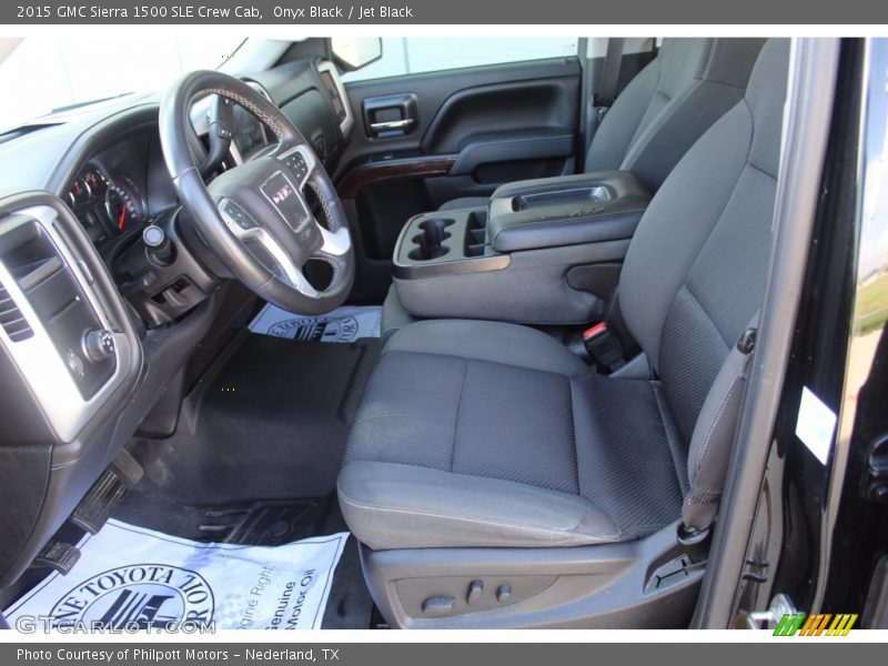 Onyx Black / Jet Black 2015 GMC Sierra 1500 SLE Crew Cab