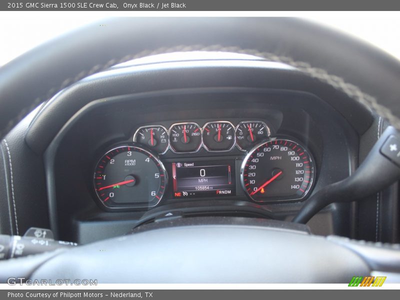 Onyx Black / Jet Black 2015 GMC Sierra 1500 SLE Crew Cab