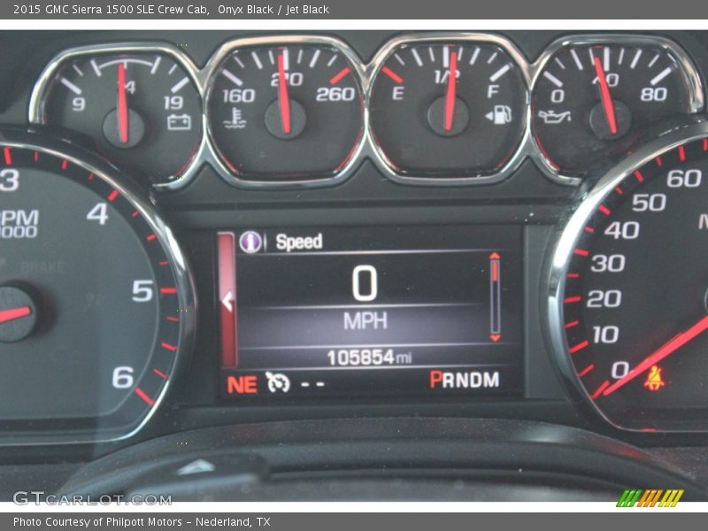 Onyx Black / Jet Black 2015 GMC Sierra 1500 SLE Crew Cab