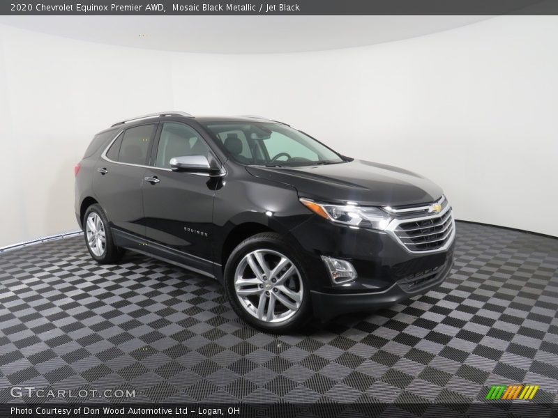 Mosaic Black Metallic / Jet Black 2020 Chevrolet Equinox Premier AWD