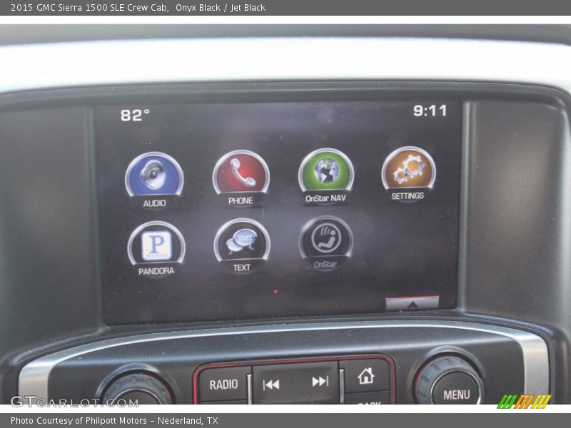 Onyx Black / Jet Black 2015 GMC Sierra 1500 SLE Crew Cab