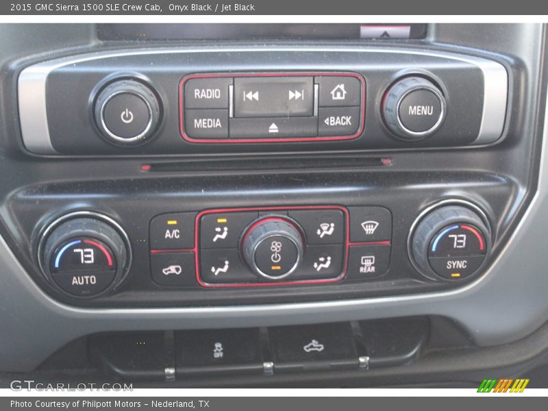 Onyx Black / Jet Black 2015 GMC Sierra 1500 SLE Crew Cab