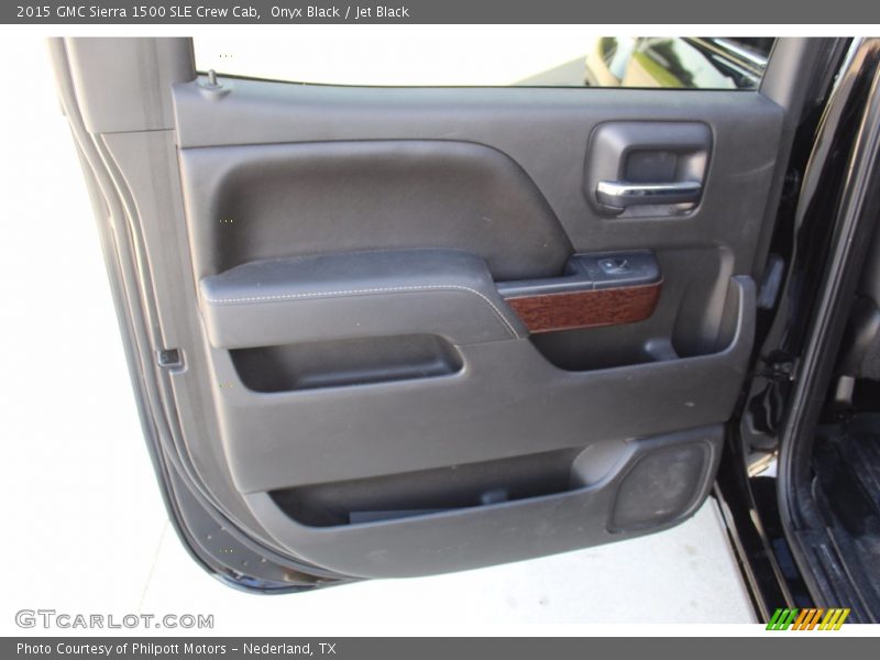 Onyx Black / Jet Black 2015 GMC Sierra 1500 SLE Crew Cab