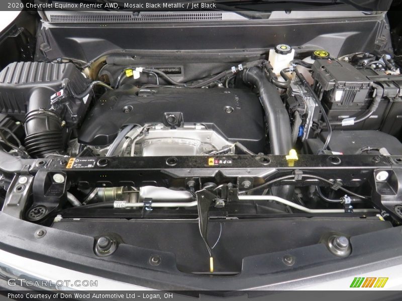 Mosaic Black Metallic / Jet Black 2020 Chevrolet Equinox Premier AWD