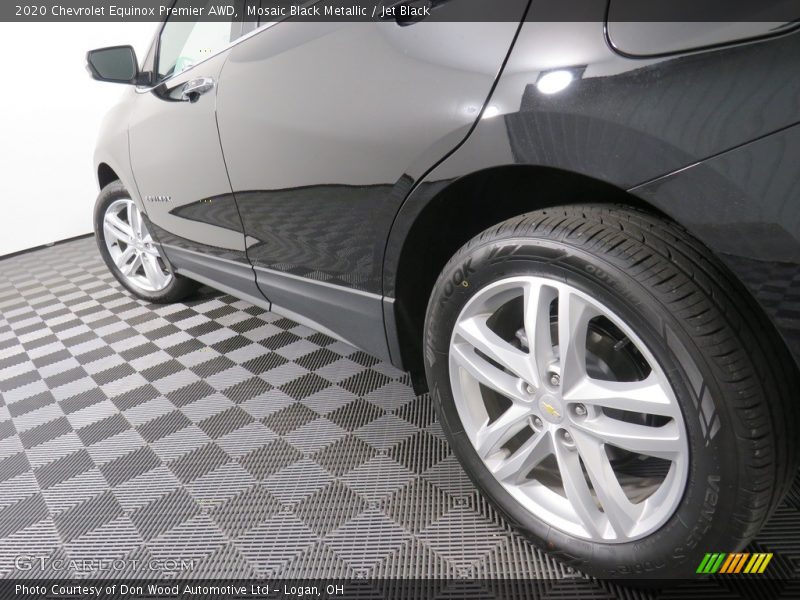 Mosaic Black Metallic / Jet Black 2020 Chevrolet Equinox Premier AWD
