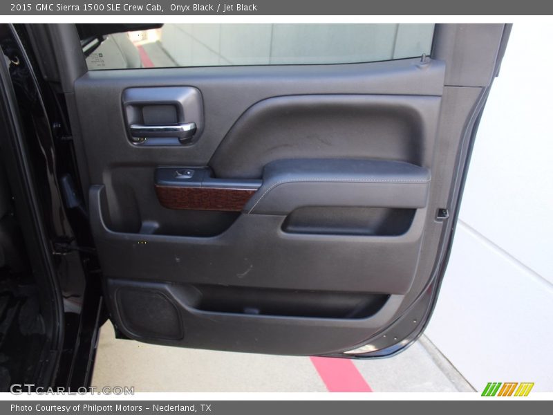 Onyx Black / Jet Black 2015 GMC Sierra 1500 SLE Crew Cab