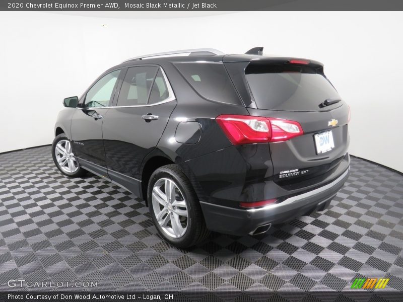 Mosaic Black Metallic / Jet Black 2020 Chevrolet Equinox Premier AWD