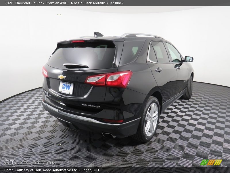 Mosaic Black Metallic / Jet Black 2020 Chevrolet Equinox Premier AWD