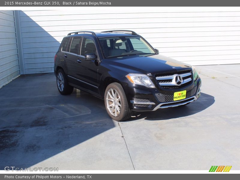 Black / Sahara Beige/Mocha 2015 Mercedes-Benz GLK 350