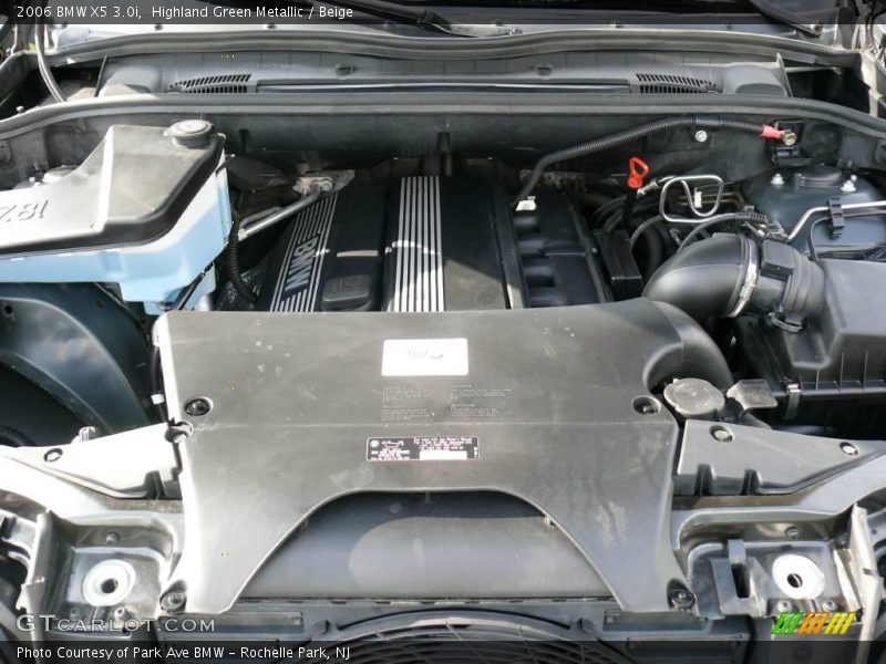 Highland Green Metallic / Beige 2006 BMW X5 3.0i
