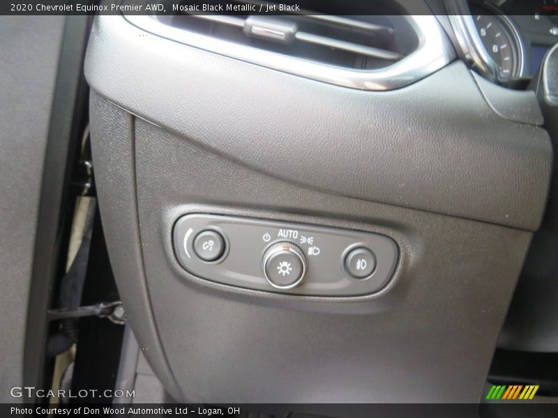 Mosaic Black Metallic / Jet Black 2020 Chevrolet Equinox Premier AWD