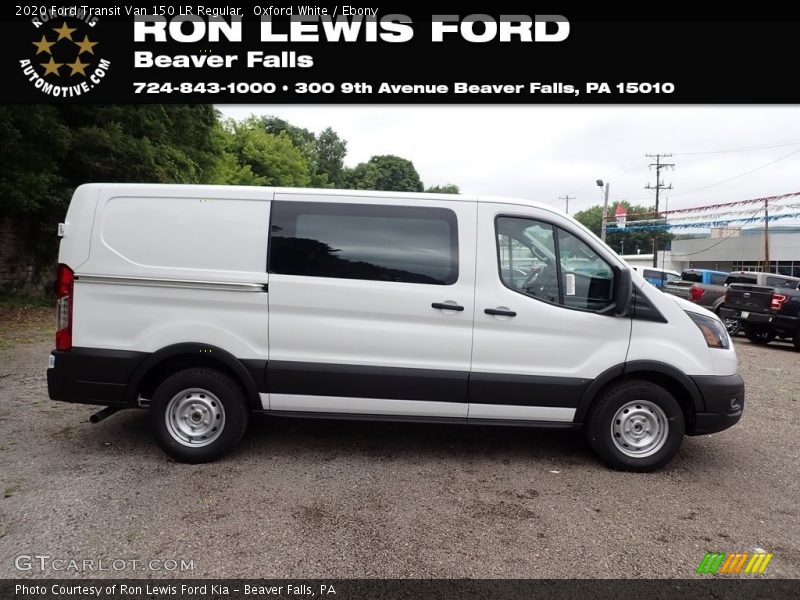 Oxford White / Ebony 2020 Ford Transit Van 150 LR Regular