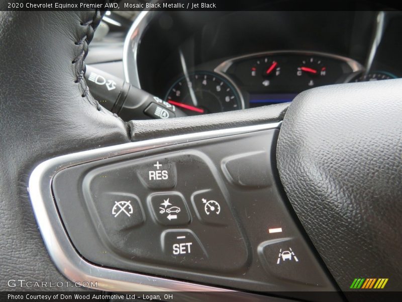 Mosaic Black Metallic / Jet Black 2020 Chevrolet Equinox Premier AWD