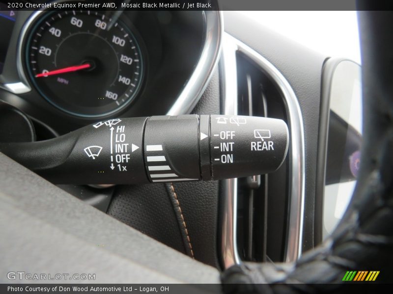 Mosaic Black Metallic / Jet Black 2020 Chevrolet Equinox Premier AWD