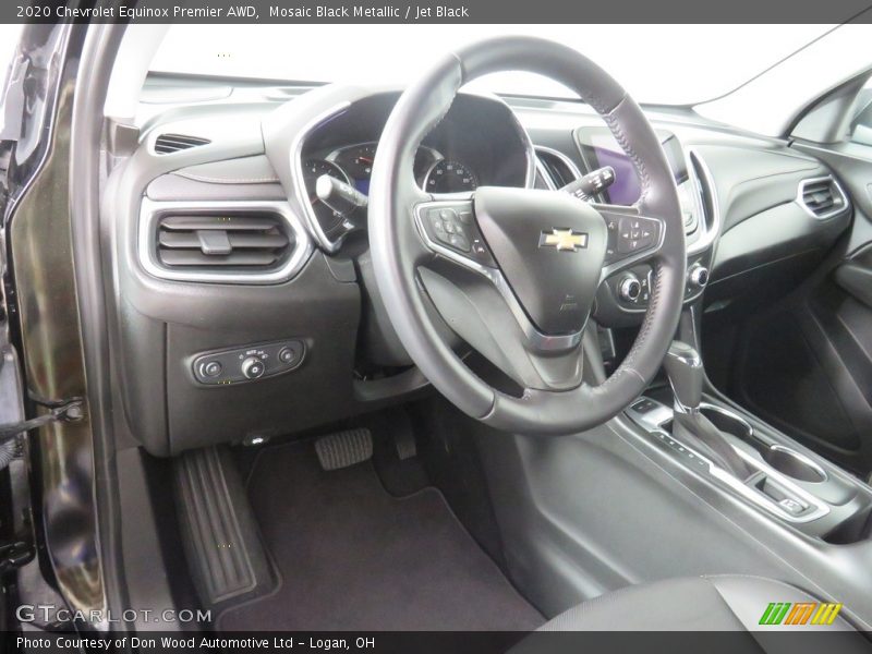 Mosaic Black Metallic / Jet Black 2020 Chevrolet Equinox Premier AWD