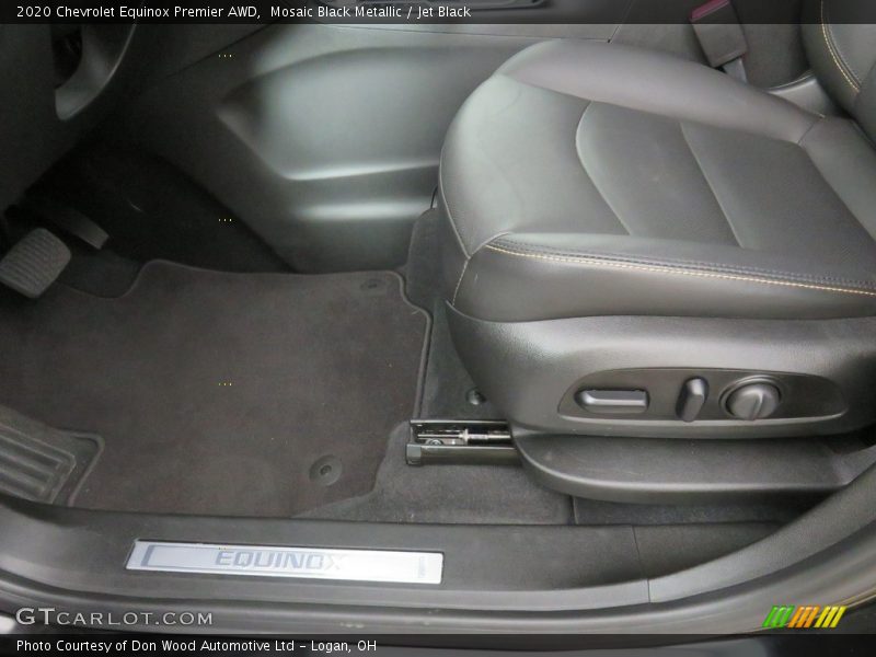 Mosaic Black Metallic / Jet Black 2020 Chevrolet Equinox Premier AWD