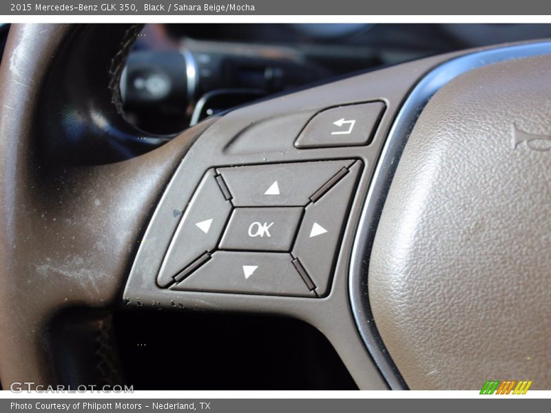 Black / Sahara Beige/Mocha 2015 Mercedes-Benz GLK 350
