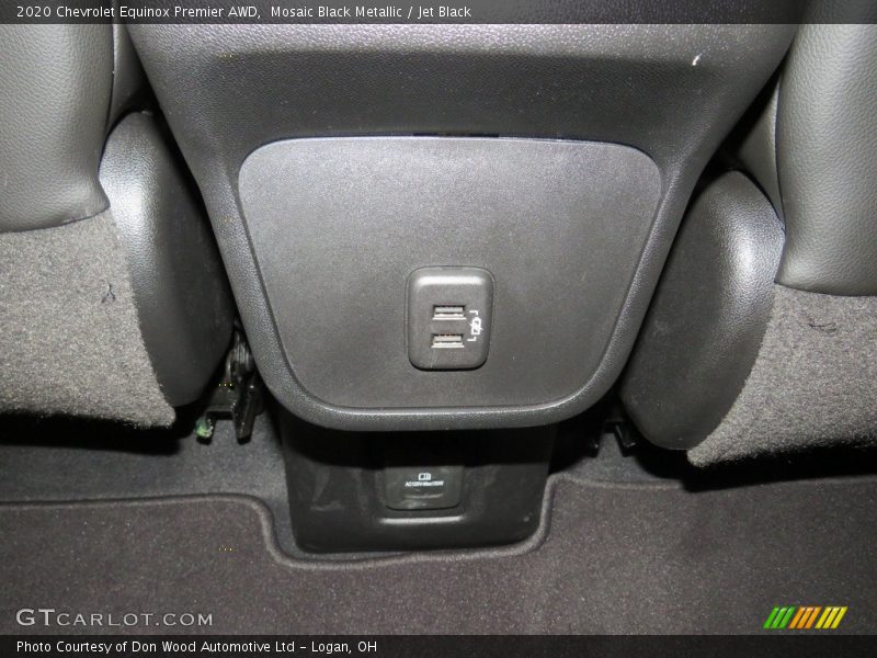 Mosaic Black Metallic / Jet Black 2020 Chevrolet Equinox Premier AWD