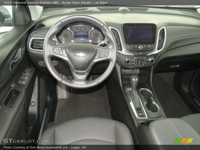 Mosaic Black Metallic / Jet Black 2020 Chevrolet Equinox Premier AWD