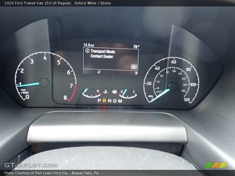 Oxford White / Ebony 2020 Ford Transit Van 150 LR Regular