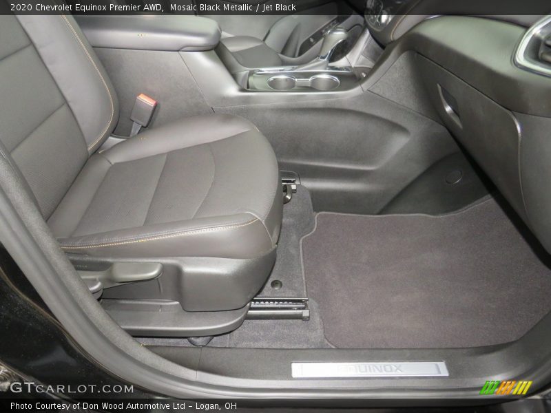 Mosaic Black Metallic / Jet Black 2020 Chevrolet Equinox Premier AWD