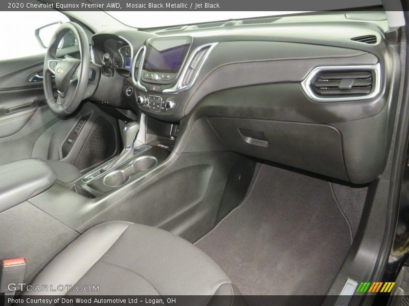 Mosaic Black Metallic / Jet Black 2020 Chevrolet Equinox Premier AWD