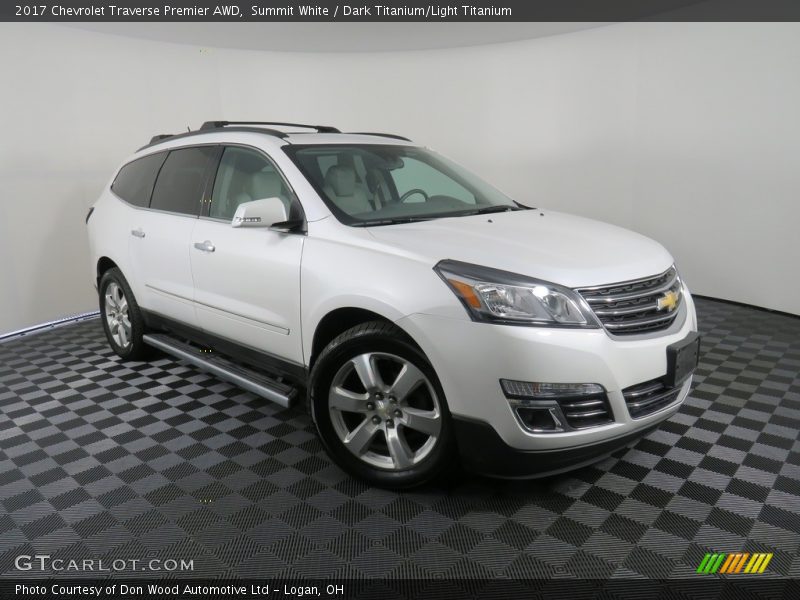 Summit White / Dark Titanium/Light Titanium 2017 Chevrolet Traverse Premier AWD