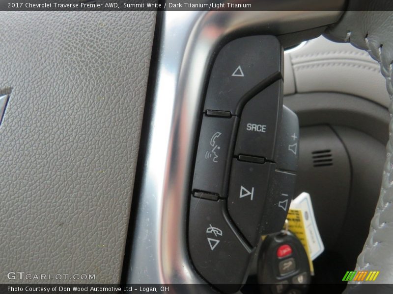 Summit White / Dark Titanium/Light Titanium 2017 Chevrolet Traverse Premier AWD
