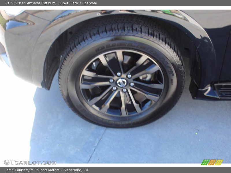 Super Black / Charcoal 2019 Nissan Armada Platinum