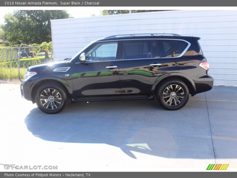 Super Black / Charcoal 2019 Nissan Armada Platinum