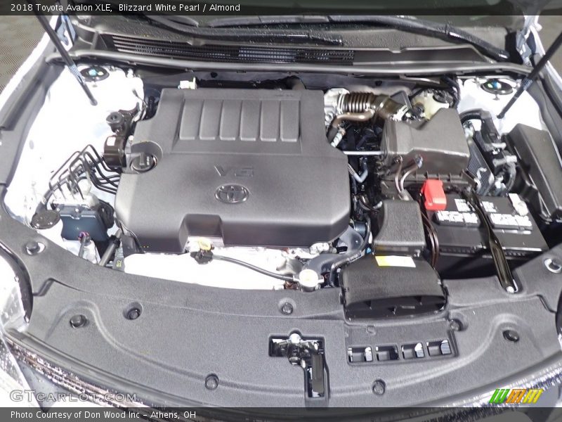 Blizzard White Pearl / Almond 2018 Toyota Avalon XLE