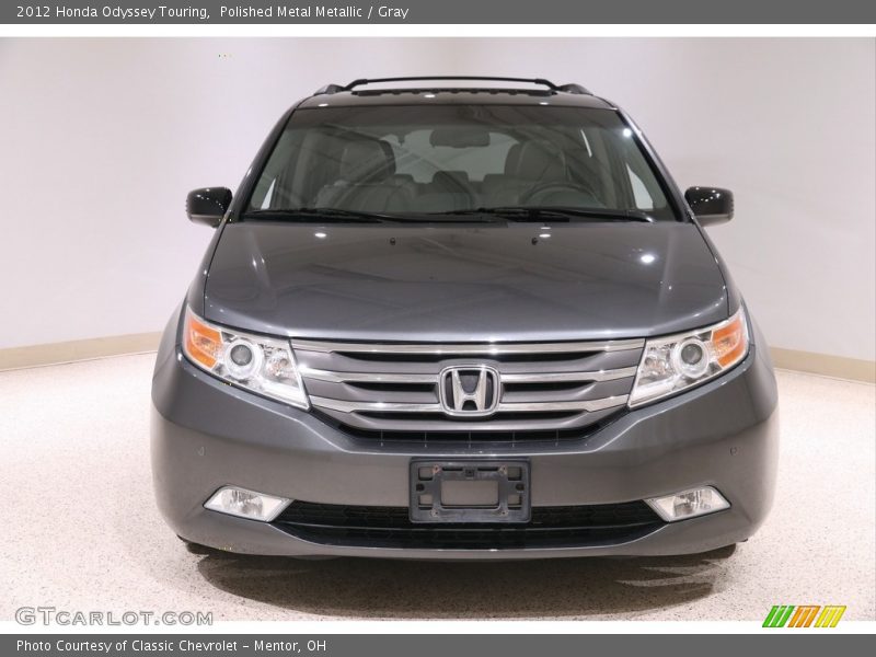 Polished Metal Metallic / Gray 2012 Honda Odyssey Touring