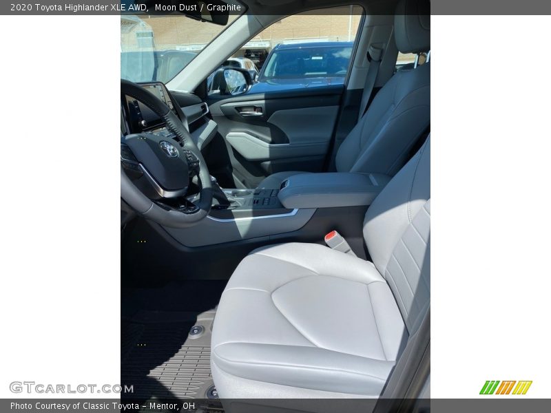 Moon Dust / Graphite 2020 Toyota Highlander XLE AWD