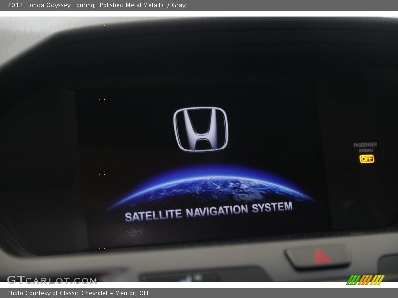 Polished Metal Metallic / Gray 2012 Honda Odyssey Touring