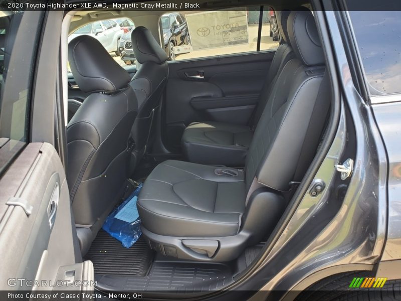Rear Seat of 2020 Highlander XLE AWD