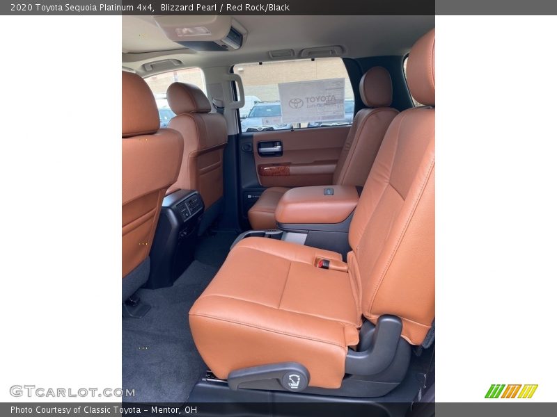 Rear Seat of 2020 Sequoia Platinum 4x4