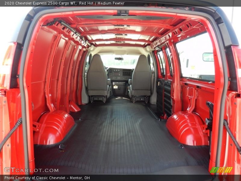 Red Hot / Medium Pewter 2020 Chevrolet Express 2500 Cargo WT