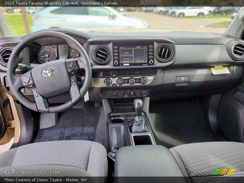 Dashboard of 2020 Tacoma SR Access Cab 4x4