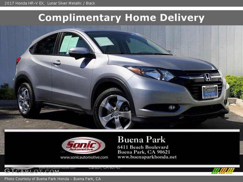 Lunar Silver Metallic / Black 2017 Honda HR-V EX