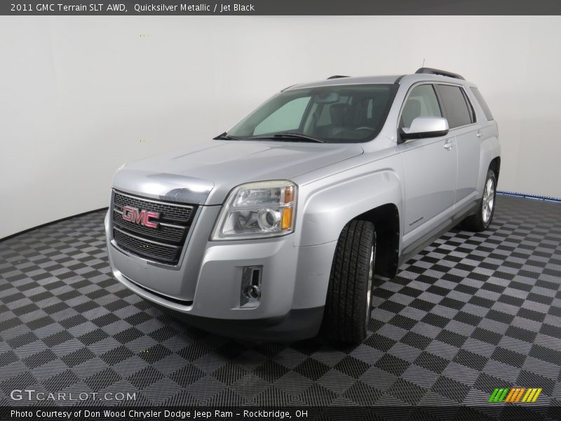 Quicksilver Metallic / Jet Black 2011 GMC Terrain SLT AWD