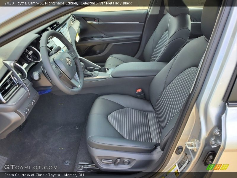 Celestial Silver Metallic / Black 2020 Toyota Camry SE Nightshade Edition