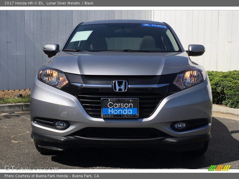 Lunar Silver Metallic / Black 2017 Honda HR-V EX