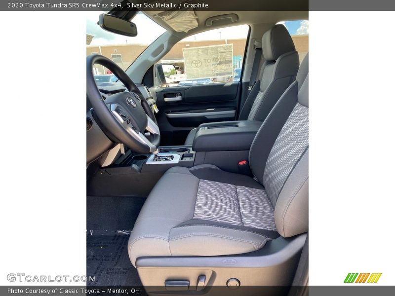 Silver Sky Metallic / Graphite 2020 Toyota Tundra SR5 CrewMax 4x4