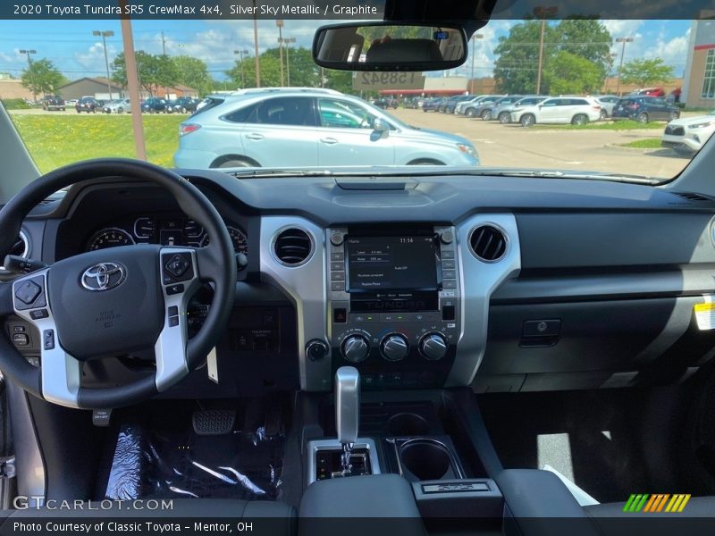 Silver Sky Metallic / Graphite 2020 Toyota Tundra SR5 CrewMax 4x4
