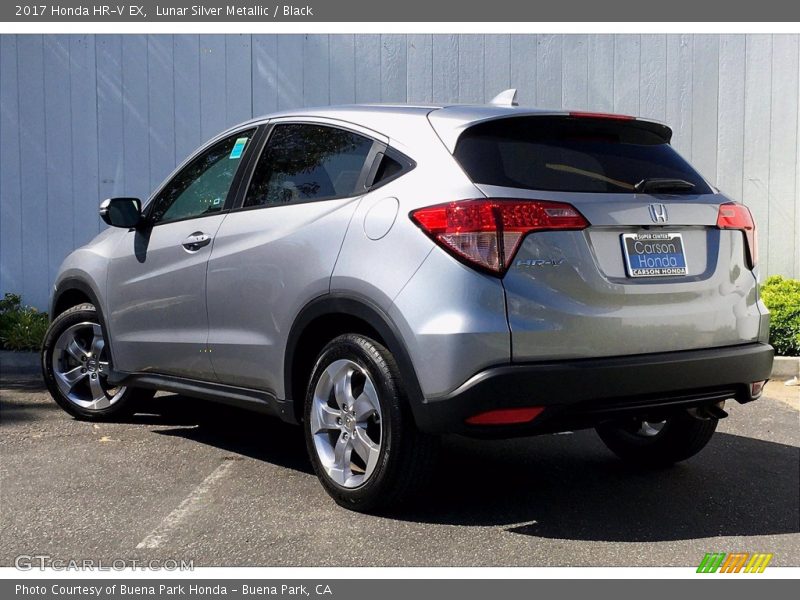 Lunar Silver Metallic / Black 2017 Honda HR-V EX